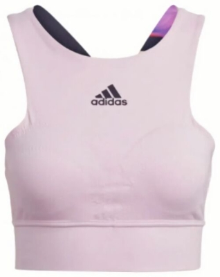 (EU) Кроп-Топ женский Adidas US, Розовый (XL)