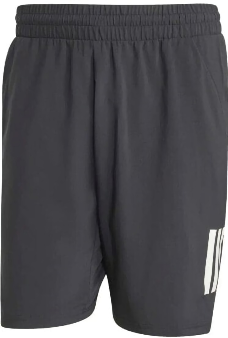 (EU) Шорты мужские Adidas Club 3 Stripes 7, Серые (XL)