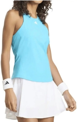 (EU) Майка женская Adidas Straps Y-tank, Голубая (XS)
