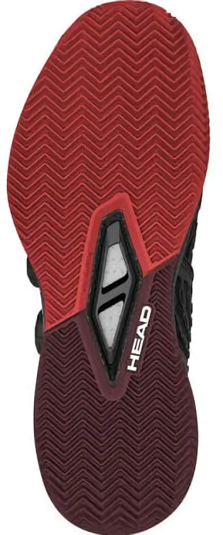 (EU) Кроссовки мужские Head Endure Pro Boa Clay Black/Red 273016, Чёрные (р. 42)