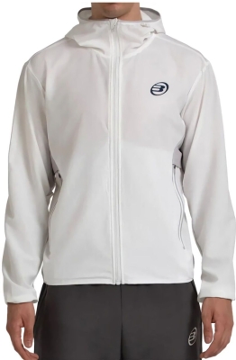 (EU) Куртка мужская Bullpadel ALGOL WINDSTOPPER с капюшоном, Белая (M)
