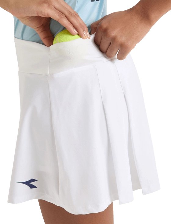 Юбка женская Diadora L. Core Skirt W, Белая (XS)