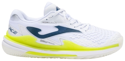 Кроссовки мужские Joma Ace Pro, Белые/Жёлтые, с карбоновым усилением, вентиляцией (р. 43)