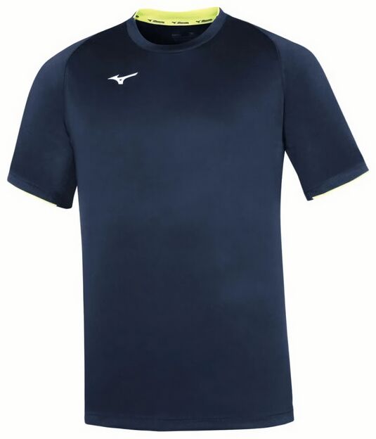 (EU) Футболка мужская Mizuno Core, Синяя (S)