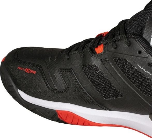 (EU) Кроссовки женские Pickleball Nox Lux Nexo Clak/Red Lava Calpbluxnebr, Чёрные (р. 39)