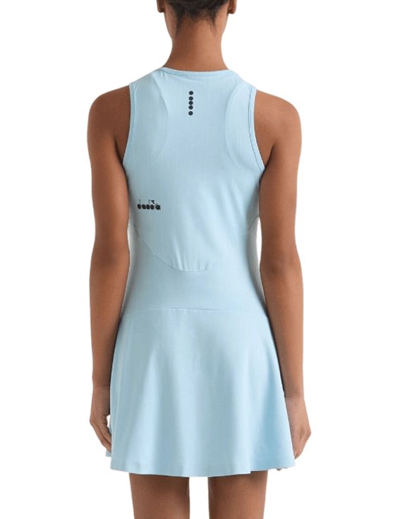 Платье женское Diadora L. Dress Icon W, Голубое (XS)
