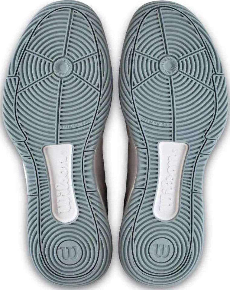 (EU) Кроссовки мужские Wilson Courtglide Padel White/Gray, Белые (р. 47 1/3)