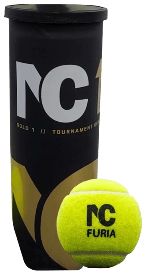 Мячи для падел тенниса Tennis Technology Furia (3 шт в банке)
