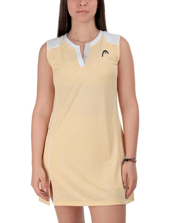 Платье женское Head Play Tech Dress W, Желтое (XS)