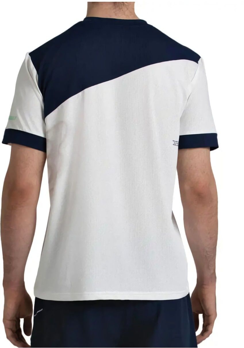 (EU) Футболка мужская Bullpadel MANANU T-SHIRT, Белая (XL)