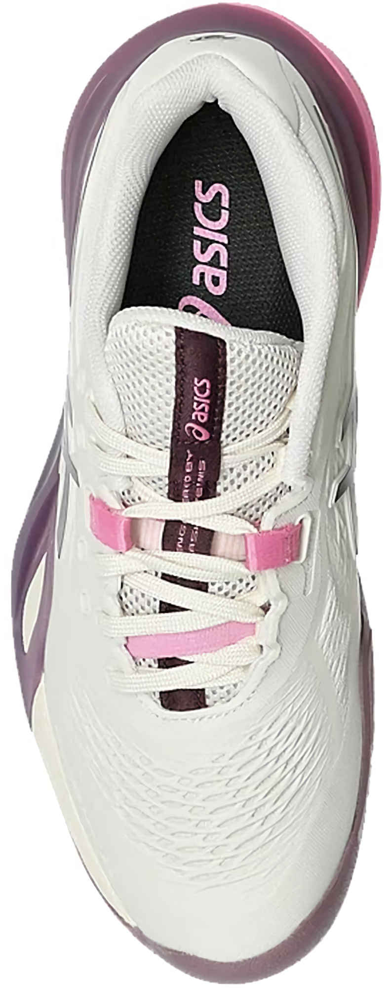 Кроссовки теннисные женские Asics GEL-RESOLUTION X (W),Белый/Розовый (р. 36.5)