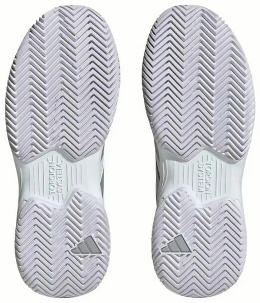 (EU) Кроссовки женские Adidas Courtjam Control, Белые (р. 41,3)