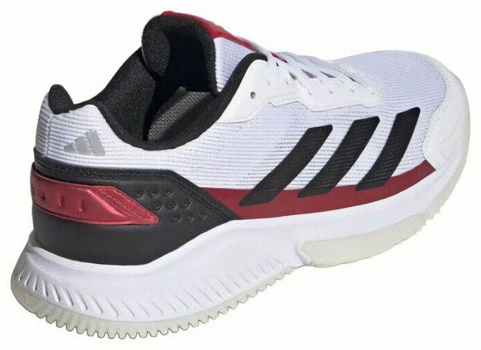 (EU) Кроссовки мужские Adidas Courtquick, IE3925, Белые/Черные (р. 40)