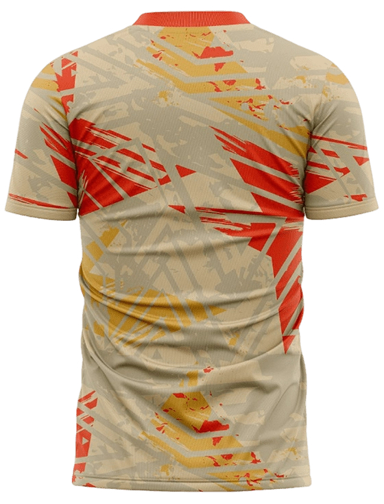 Футболка мужская TEAMRUSH M, Бежевая (XL)