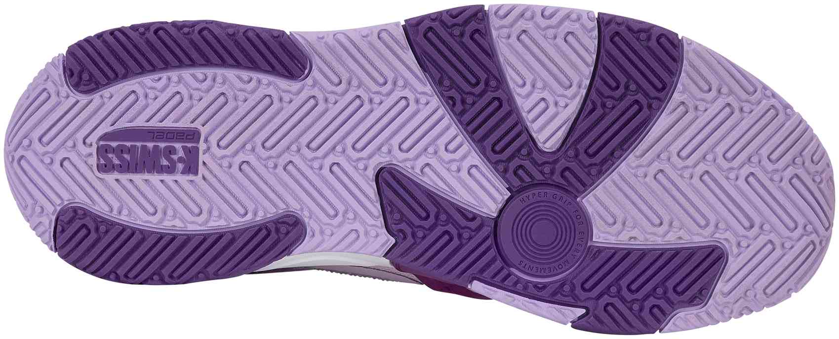 Кроссовки женские K-Swiss K-Frame Padel FW26, Сиреневые/Белые (р. 35,5)
