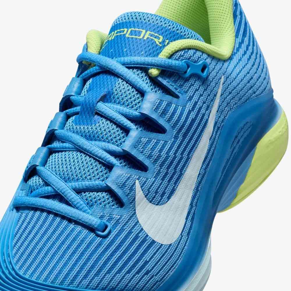 Кроссовки женские Nike Vapor 12, Голубые, с амортизацией Air Zoom (р. 39,5)
