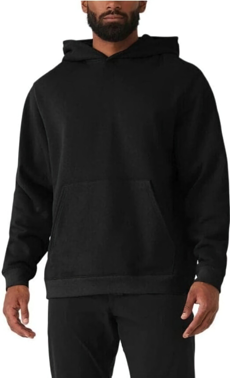 (CN) Худи унисекс Alo Yoga Renown Heavy Weight, Чёрное (XL)