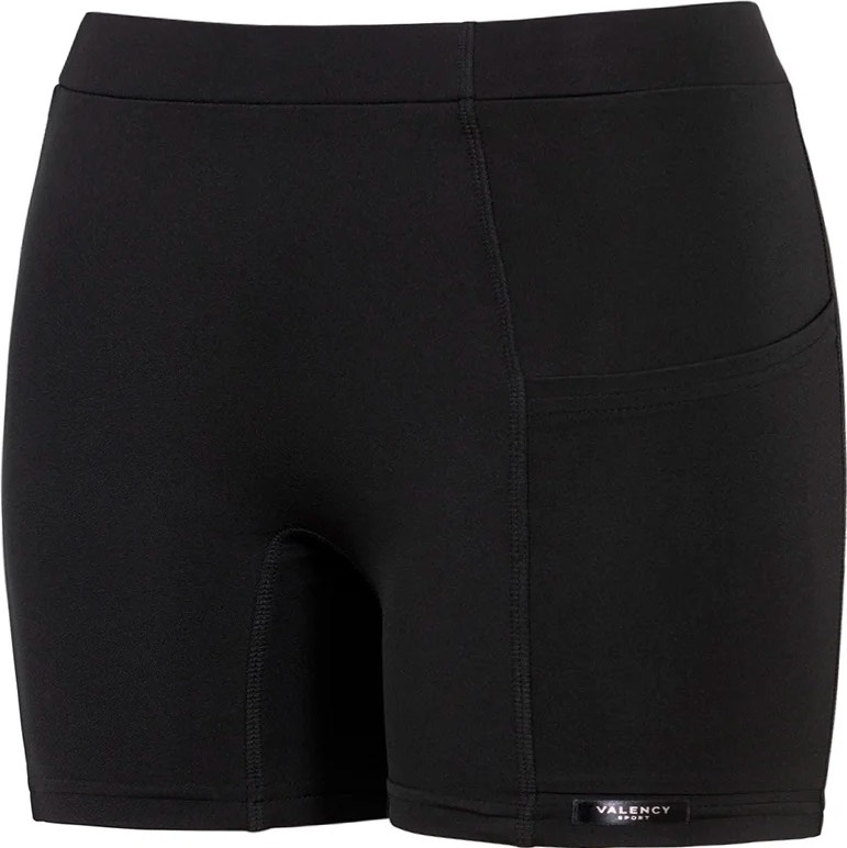 Платье женское Valency Sport Black Court Elegance, Чёрное (XS, 164 см)