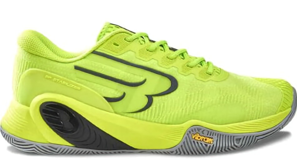 (EU) Кроссовки мужские Bullpadel Hack Vibram 26V Lime Dc91420000, Зелёные (р. 44.5)