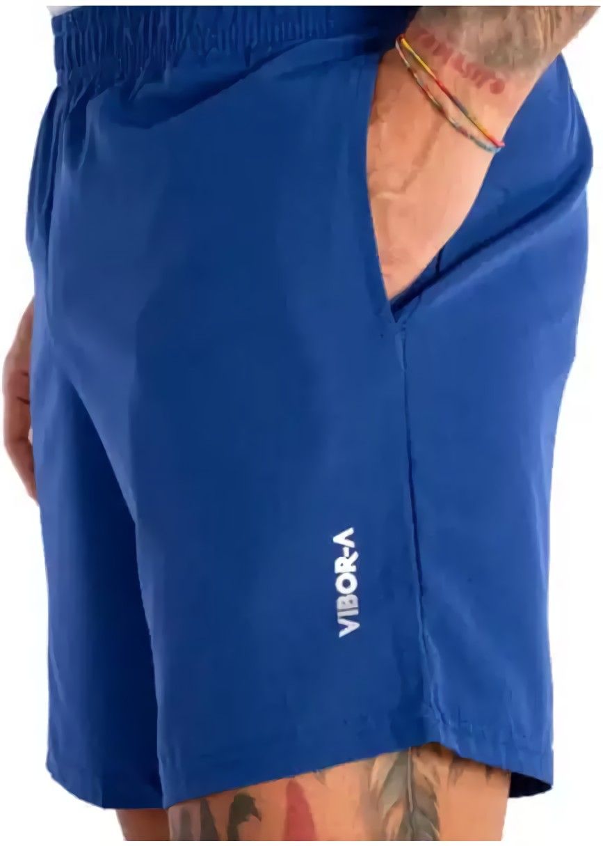(EU) Шорты мужские Vibor-A King 41255 с карманами, с эластичным поясом, Синий (2XL)