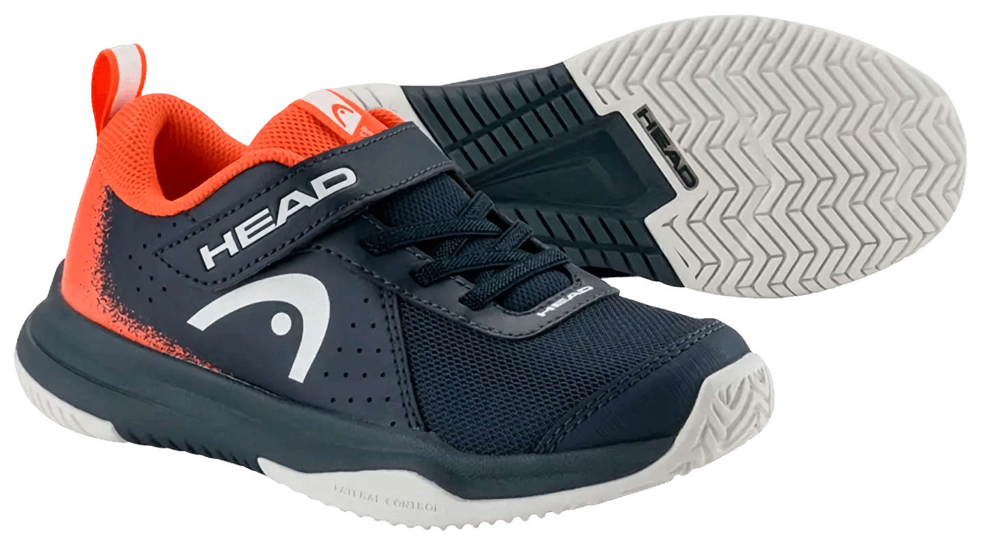 Кроссовки детские Head Sprint Velcro 4.0 Kids, Темно-синие/Красные (р. EUR 29)