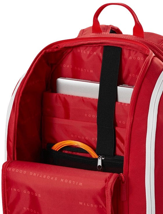 Рюкзак Wilson Super Tour Backpack 2025, Красный
