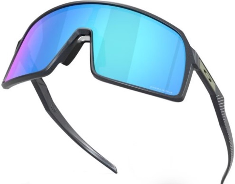 Очки солнцезащитные Oakley Sutro Forge Collection Blue Steel Prizm Sapphire, Синий/Цветные Линзы