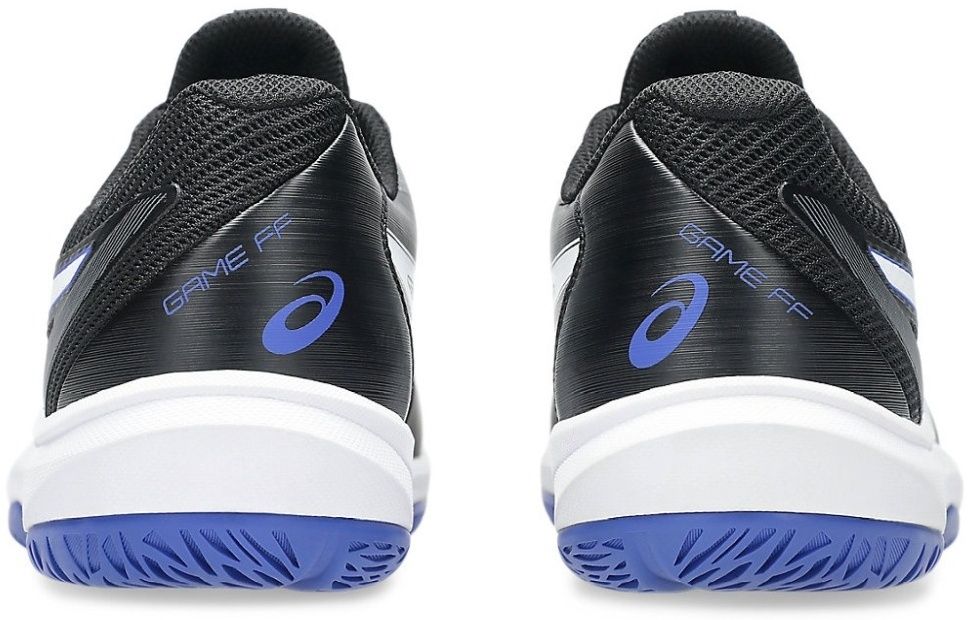Кроссовки мужские Asics Game FF, Черный/Белый/Синий, легкие, с технологией Trusstic и Flytefoam (р. 46,5)