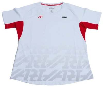 (EU) Футболка женская Lok Stanish A1 Padel, Белая (M)