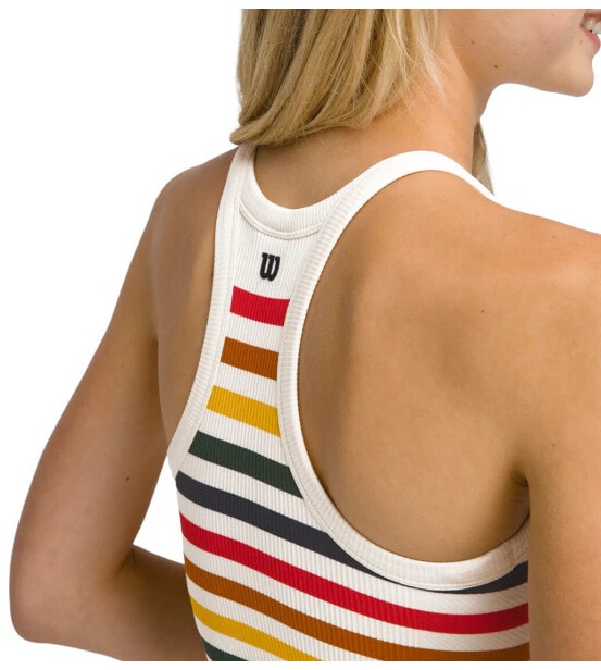 (EU) Майка женская Wilson On The Daily Brami, Бежевая (XS)