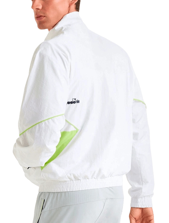 Куртка мужская Diadora Track Jacket Icon M, Оптический белый (M)