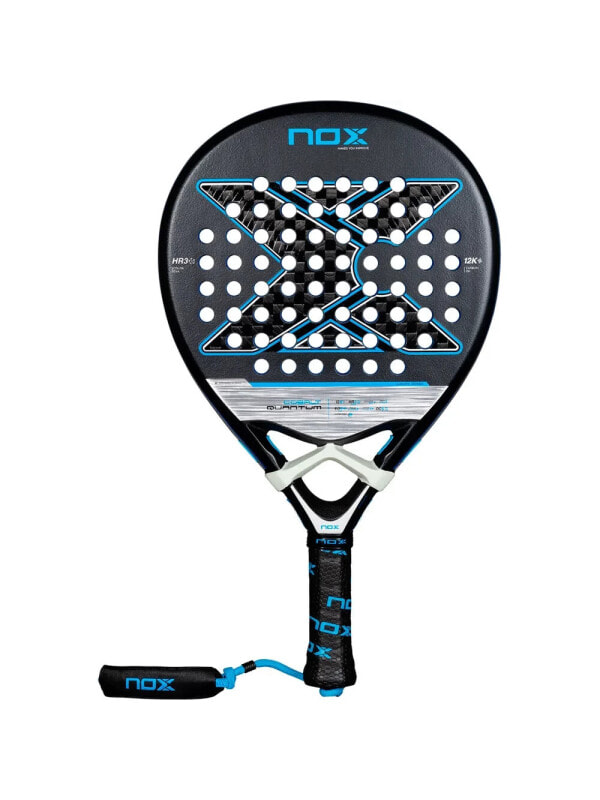 Ракетка для падел-тенниса профессиональная NOX Quantum Cobalt 12K