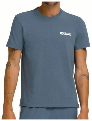 (EU) Футболка мужская Wilson Easy Street, Синяя (XL)