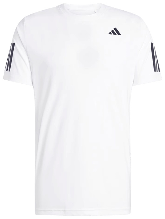 Футболка мужская Adidas Club 3 Stripes M, Белая (M)