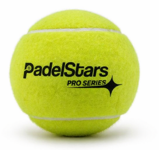 Мячи для падел тенниса PadelStars Pro Series (3 шт в банке)
