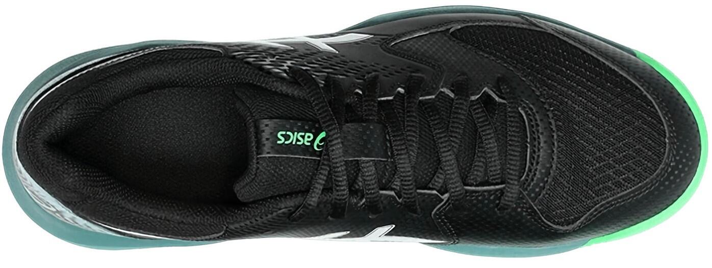 Кроссовки мужские Asics Gel-Dedicate 8, Черный/Зеленый (EUR 42.5)
