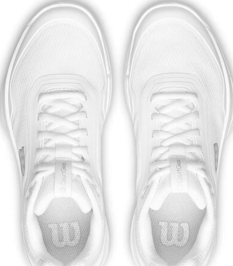 (EU) Кроссовки женские Wilson Courtglide Padel White Women Wrs34111, Белые (р. 42 2/3)
