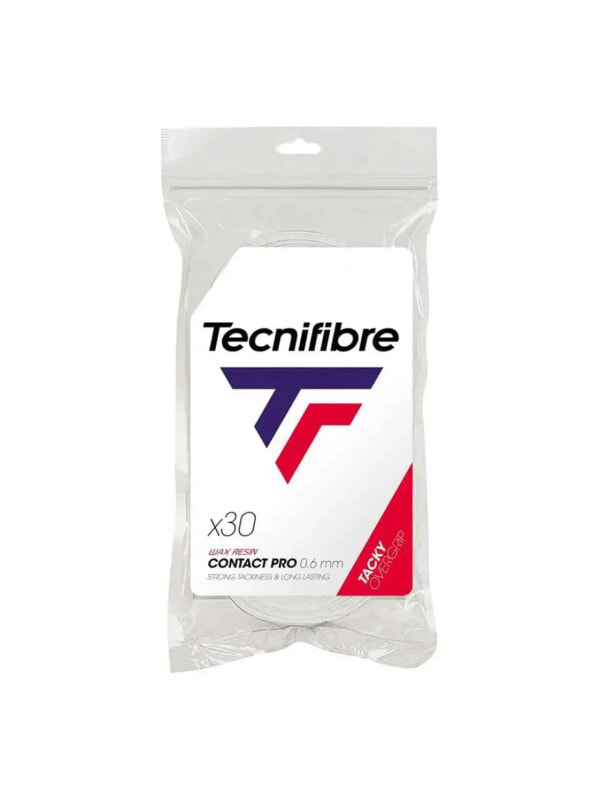 (EU) Овергрип для ракетки Tecnifibre, Белый (30 шт)