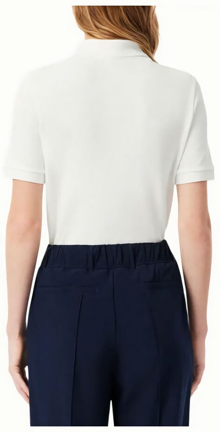 (EU) Поло женское Lacoste Core Performance PF8631, Белое (L)