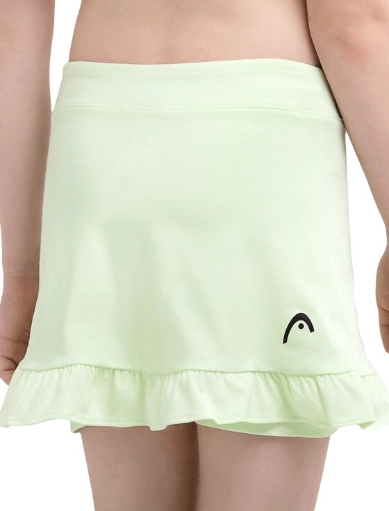Юбка для девочек Head Tennis Skirt G, Светло-Зеленые (122 см)