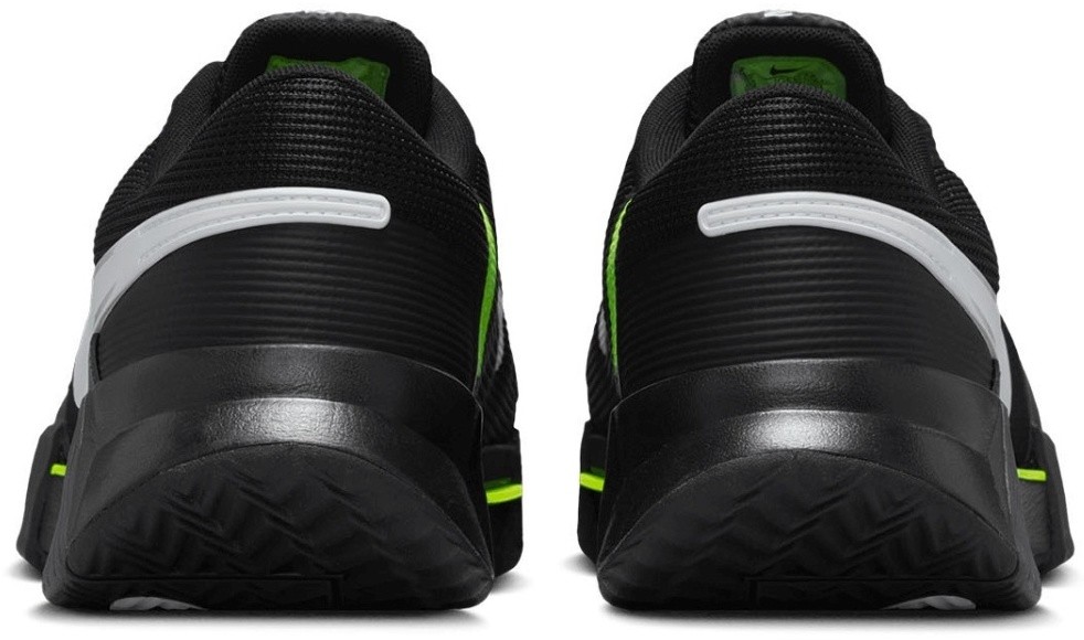 Кроссовки мужские Nike Zoom GP Challenge 1.5 Clay, Чёрные/Серые, для грунтовых кортов, с технологией Air Zoom (р. 26)