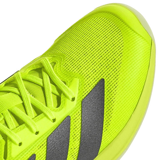Кроссовки женские Adidas Adizero Ubersonic 5 теннисные, Светлый Лимон/Металлик/Ярко-Желтый (р. EUR 38)