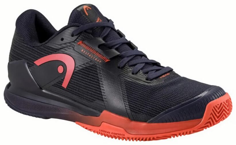 (EU) Кроссовки мужские Head Sprint Pro 4.0 Clay, 273135, Черные (р. 42)