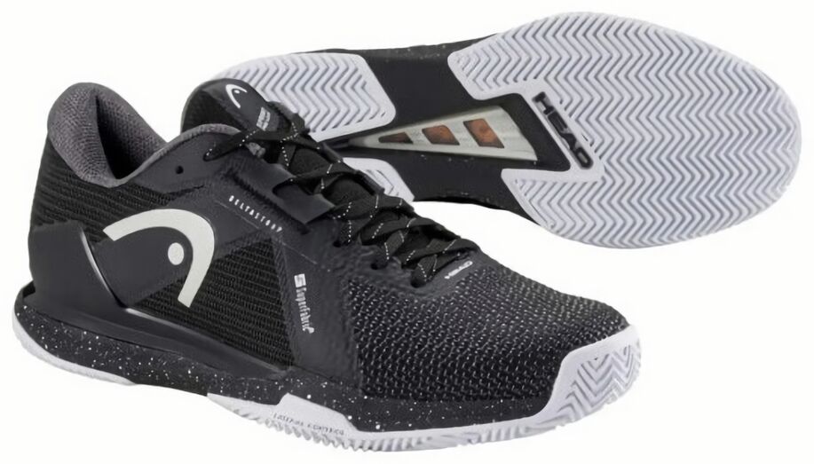 (EU) Кроссовки мужские Head Sprint Pro 4.0 SF Clay, 273115, Черные (р. 44,5)