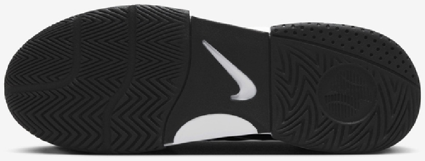 Кроссовки мужские Nike Court Vapor Lite 4, Черные/Белые (р. 41,5)