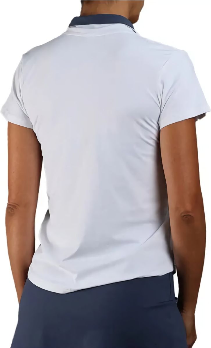 (EU) Поло женское Endless Onyx Sleeves Polo, Белое (S)