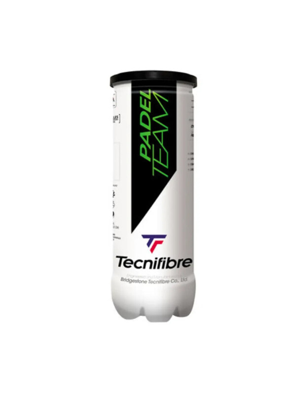 (EU) Мячи для падел тенниса Tecnifibre Padel Team (3 шт)