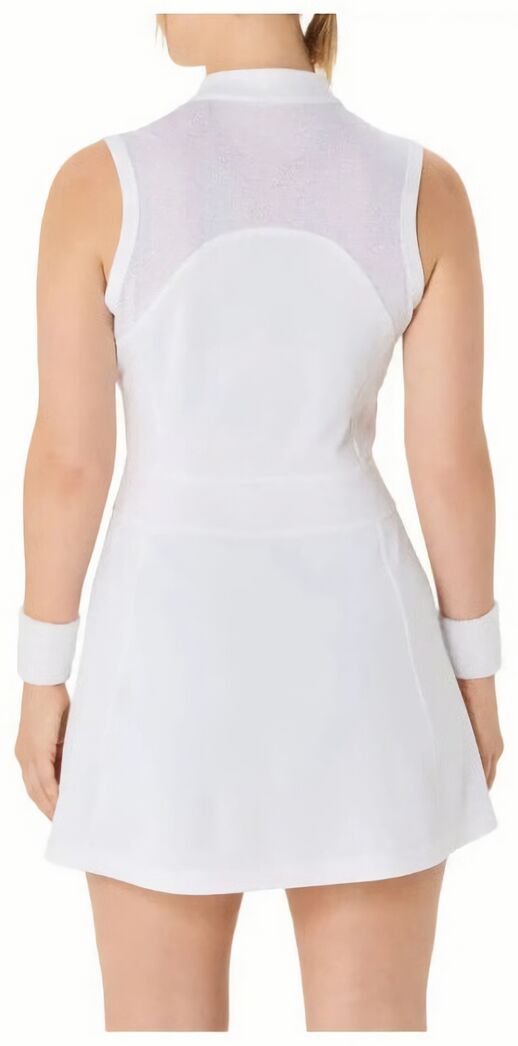 (EU) Платье женское Asics Корт Дресс, Белое (XL)