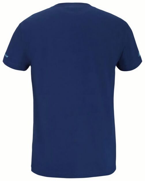 (EU) Футболка мужская Babolat Хуан Леброн 2025, Синяя (S)