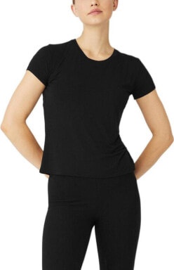 (CN) Футболка Alo Yoga All Day Short Sleeve, Чёрная (L)